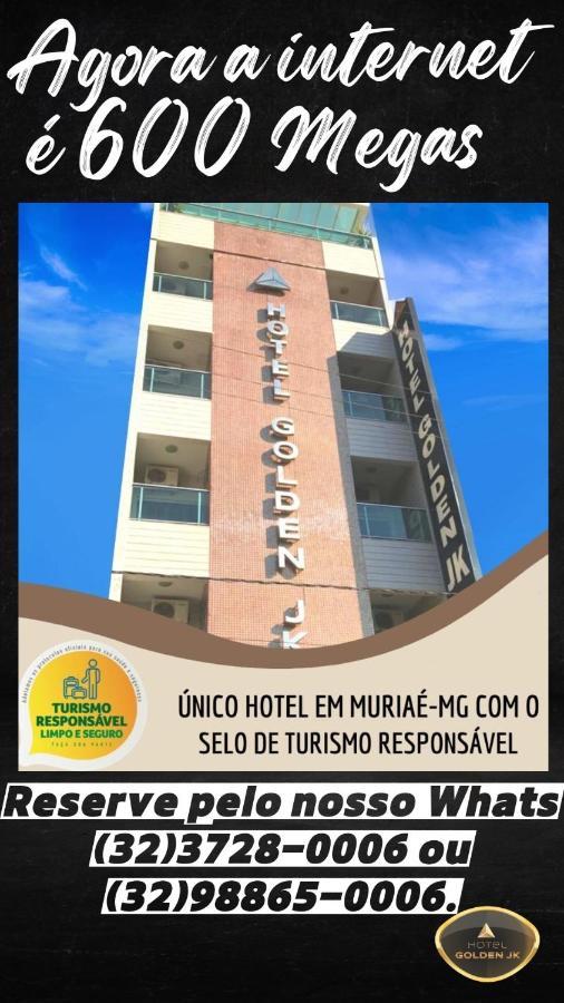 Hotel Golden Jk Muriaé Exterior foto