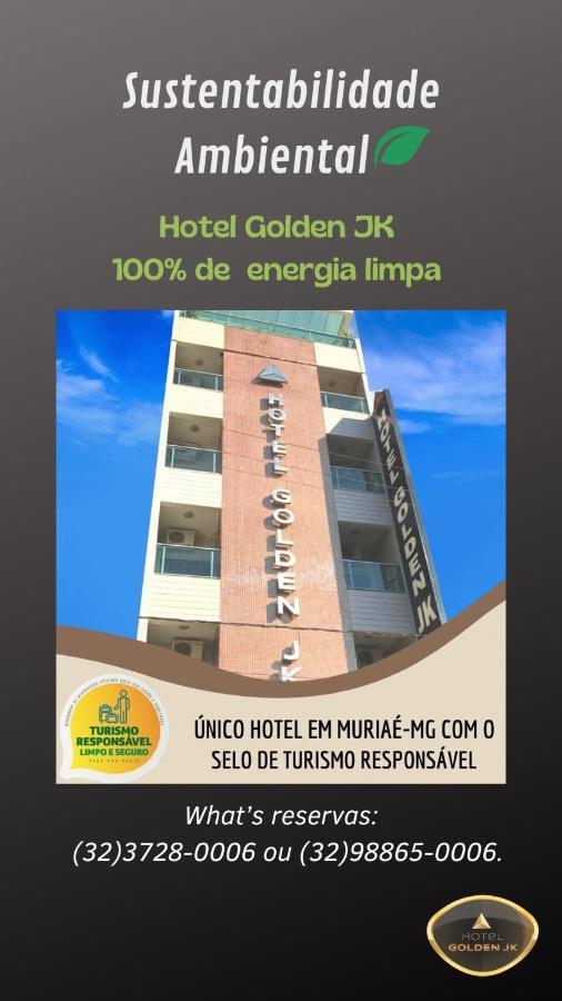 Hotel Golden Jk Muriaé Exterior foto